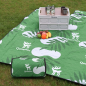 Preview: Qunature | Picknickdecke – Wasserdichte Campingdecke, 200 x 200 cm, ideal für Outdoor und Picknick